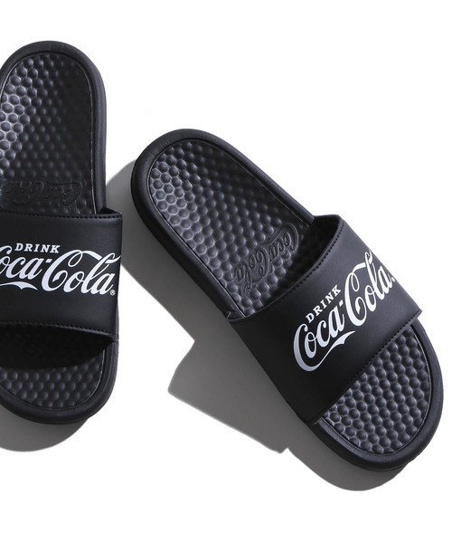 Coca Cola（コカコーラ）の「WEGO/Coca-cola シャワーサンダル（サンダル・レディース・ホワイト系その他/ブラック/ブルー系その他/ブラック系その他/マルチ/レッド系その他/レッド・LARGE/MEDIUM）」の12枚目の写真