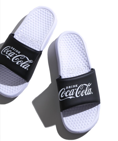 Coca Cola（コカコーラ）の「WEGO/Coca-cola シャワーサンダル（サンダル・レディース・ホワイト系その他/ブラック/ブルー系その他/ブラック系その他/マルチ/レッド系その他/レッド・LARGE/MEDIUM）」の15枚目の写真
