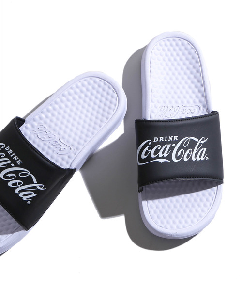 Coca Cola（コカコーラ）の「WEGO/Coca-cola シャワーサンダル（サンダル・レディース・ホワイト系その他/ブラック/ブルー系その他/ブラック系その他/マルチ/レッド系その他/レッド・LARGE/MEDIUM）」の19枚目の写真