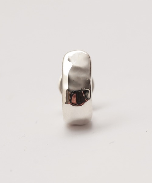 VIVIFY(ビビファイ)の「ピアス/エンフォルド/ハンマー/K18ゴールドポスト(ピアス(片耳用)・メンズ・シルバー×ゴールド・FREE)」の4枚目の写真