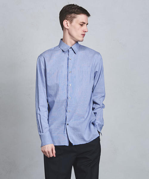 UNITED ARROWS(ユナイテッドアローズ)の「<FEDERICO CURRADI(フェデリコ クラーディ)> STRIPE REG(シャツ/ブラウス・メンズ・ライトブルー・48/44/46)」の1枚目の写真