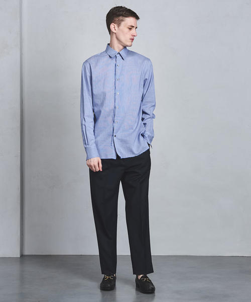 UNITED ARROWS(ユナイテッドアローズ)の「<FEDERICO CURRADI(フェデリコ クラーディ)> STRIPE REG(シャツ/ブラウス・メンズ・ライトブルー・48/44/46)」の4枚目の写真