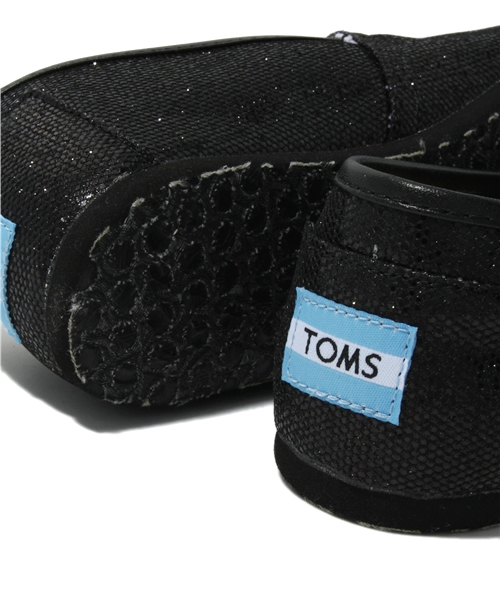 TOMS（トムス）の「2013 トムス レディース グリッター ラメ スリッポン TOMS W CLSC Glitters（スニーカー・レディース・ブラック/シルバー・23cm/23.5cm/24cm/24.5cm）」の10枚目の写真