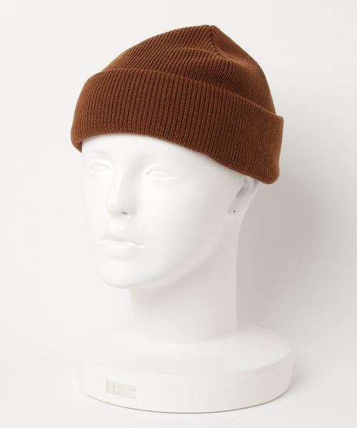 WEGO(ウィゴー)の「WEGO/ショートニットキャップ(ニットキャップ/ビーニー・メンズ・ブラック/パープル/ネイビー/グレー/ブラウン/ダークグリーン/ワイン/サックスブルー/ライトピンク/ライトパープル・FREE)」の12枚目の写真