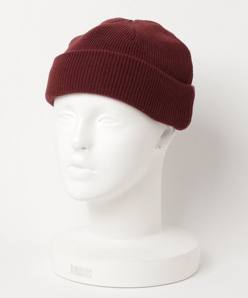 WEGO(ウィゴー)の「WEGO/ショートニットキャップ(ニットキャップ/ビーニー・メンズ・ブラック/パープル/ネイビー/グレー/ブラウン/ダークグリーン/ワイン/サックスブルー/ライトピンク/ライトパープル・FREE)」の15枚目の写真