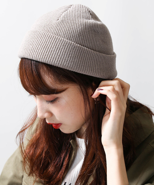 WEGO(ウィゴー)の「WEGO/ショートニットキャップ(ニットキャップ/ビーニー・メンズ・ブラック/パープル/ネイビー/グレー/ブラウン/ダークグリーン/ワイン/サックスブルー/ライトピンク/ライトパープル・FREE)」の22枚目の写真