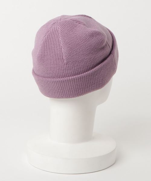 WEGO(ウィゴー)の「WEGO/ショートニットキャップ(ニットキャップ/ビーニー・メンズ・ブラック/パープル/ネイビー/グレー/ブラウン/ダークグリーン/ワイン/サックスブルー/ライトピンク/ライトパープル・FREE)」の21枚目の写真