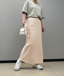 aimoha（アイモハ）の「コットンスウェットマキシスカート (LV)（スカート）」
