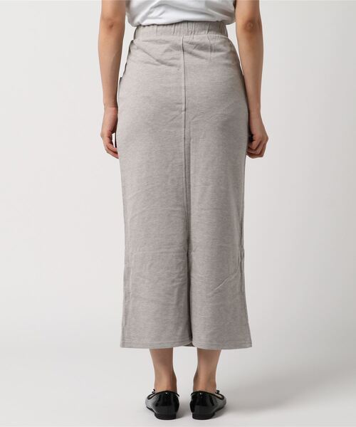 aimoha(アイモハ)の「コットンスウェットマキシスカート (LV)(スカート・レディース・ブラック/ダークグレー/ネイビー/ブルー/グレー/グレイッシュベージュ/ライトグリーン/ピンク/オフホワイト/ベージュ/ダークグリーン/チョコ・S/M/L/XL)」の16枚目の写真