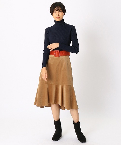 COMME CA ISM(コムサイズム)の「コーデュロイ マーメイドスカート(スカート・レディース・キャメル/グリーン/レンガ・LARGE/MEDIUM/SMALL/X-LARGE)」の8枚目の写真