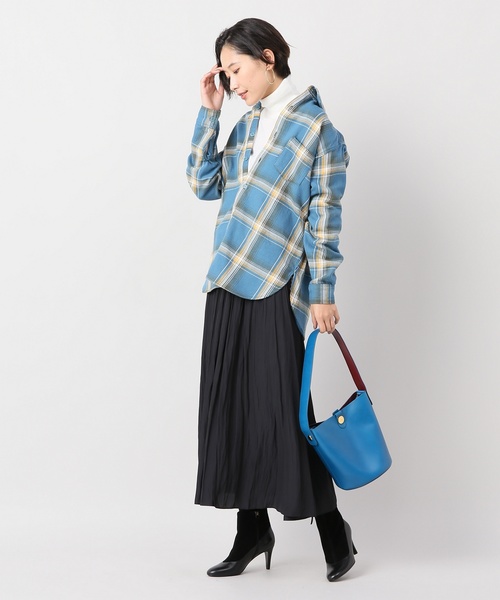 journal standard L'essage（ジャーナルスタンダードレサージュ）の「スリットマキシスカート（スカート・レディース・ブラック/パープル・38/36）」の7枚目の写真