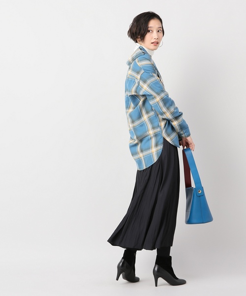 journal standard L'essage（ジャーナルスタンダードレサージュ）の「スリットマキシスカート（スカート・レディース・ブラック/パープル・38/36）」の8枚目の写真