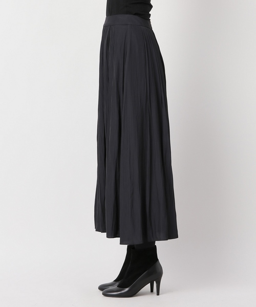 journal standard L'essage（ジャーナルスタンダードレサージュ）の「スリットマキシスカート（スカート・レディース・ブラック/パープル・38/36）」の12枚目の写真