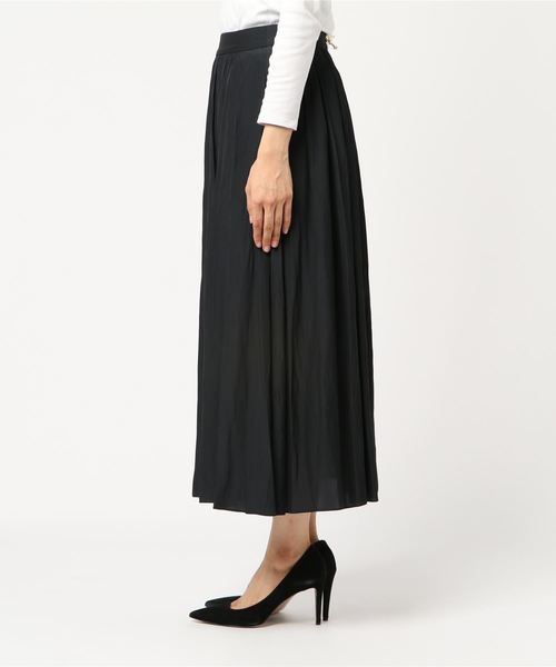 journal standard L'essage（ジャーナルスタンダードレサージュ）の「スリットマキシスカート（スカート・レディース・ブラック/パープル・38/36）」の3枚目の写真