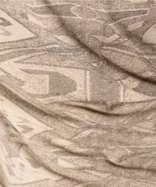 goa（ゴア）の「ピグメントナバホ柄 タイトSK（スカート・レディース・ブラック/モカ/ベージュ・FREE）」の9枚目の写真