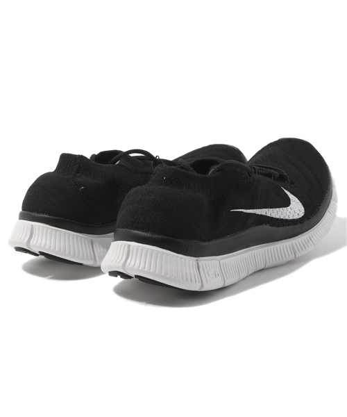 NIKE(ナイキ)の「ランニング ウィメンズ ナイキ フリー フライニット WMNS NIKE FREE FLYKNIT(スニーカー・レディース・ブラック/イエロー・23cm/23.5cm/24cm/24.5cm)」の5枚目の写真