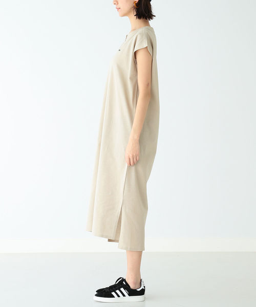 B:MING by BEAMS（ビーミングバイビームス）の「LACOSTE × B:MING by BEAMS / 別注 ヘビーピケ ワンピース 19SS（ワンピース・レディース・ブラック/ベージュ/グリーン系その他・36/34）」の11枚目の写真