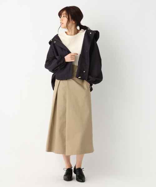 GLOBAL WORK（グローバルワーク）の「【UVカット】USAワッフルチュニックT/822623（Tシャツ/カットソー・レディース・ベージュ/ネイビー/オフホワイト/ライトピンク・MEDIUM/LARGE）」の7枚目の写真