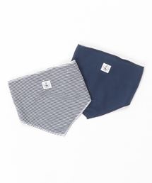 PETIT BATEAU | 三角ｽﾀｲ2点ｾｯﾄ(スタイ/よだれかけ)