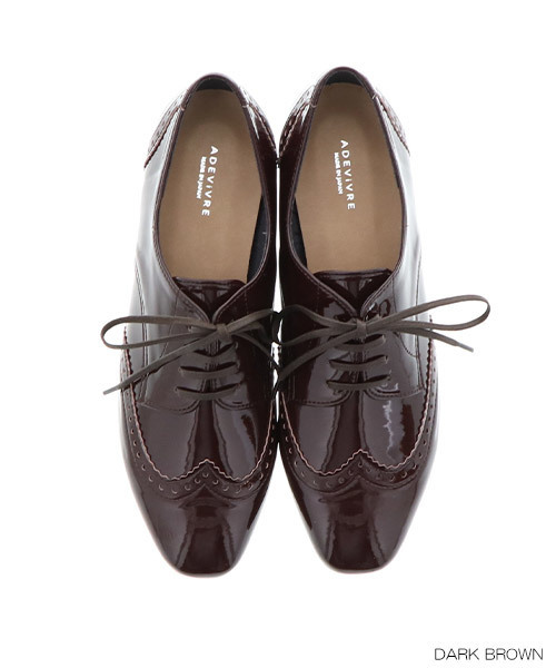 A de Vivre(アドゥヴィーヴル)の「【本革】晴雨兼用シューズ(ドレスシューズ・レディース・ライトグレー/ブラック/ダークブラウン・23/24/22.5/24.5/23.5)」の1枚目の写真