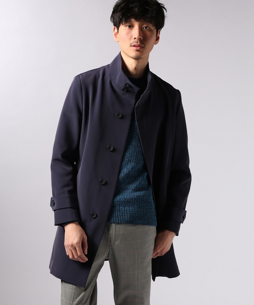 COAT LAB（コートラボ）の「トリアセダブルクロススタンドコート