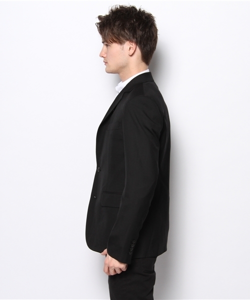 MID by MIDWEST(ミッド バイ ミッドウエスト)の「MID by MIDWEST ウールジャケット(テーラードジャケット・メンズ・ブラック・1/2/3)」の3枚目の写真