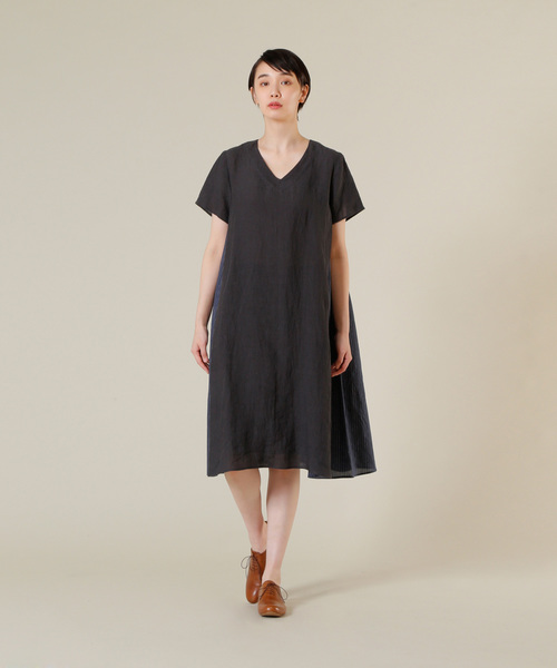 セール リネンパッチワークワンピース ワンピース Loisir ロワズィール のファッション通販 Zozotown