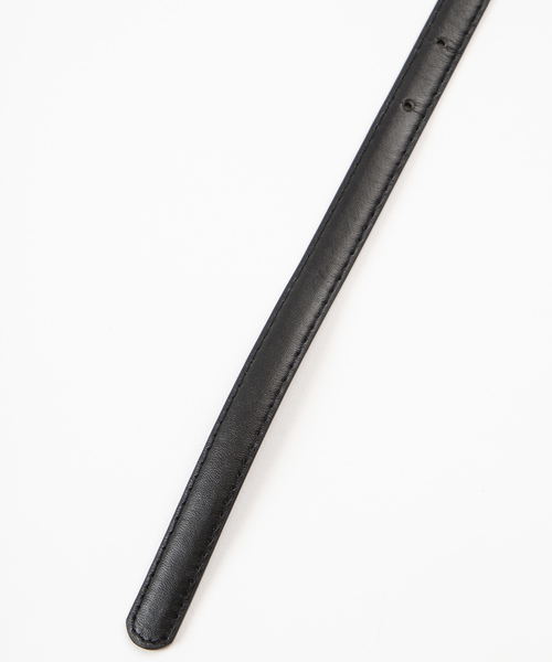 WEGO（ウィゴー）の「WEGO/カラーリング細ベルト（ベルト・レディース・ホワイト/ブラック/レッド/ブラウン/シルバー・FREE）」の15枚目の写真