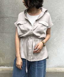 &g'aime | 【&g'aime】サファリチュニックシャツ(シャツ/ブラウス)