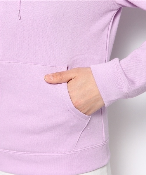 WEGO（ウィゴー）の「WEGO/ZIPパーカー（パーカー・レディース・杢グレー/ブルー/ライトパープル/ライトイエロー・FREE）」の9枚目の写真