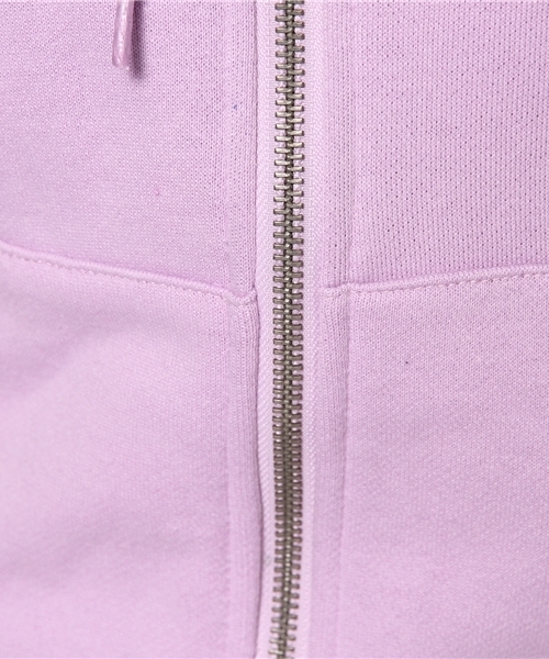 WEGO（ウィゴー）の「WEGO/ZIPパーカー（パーカー・レディース・杢グレー/ブルー/ライトパープル/ライトイエロー・FREE）」の10枚目の写真