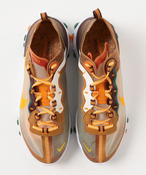 NIKE（ナイキ）の「NIKE / リアクト エレメント 87（スニーカー・メンズ・オフホワイト・26.5cm/27.0cm/27.5cm/29.0cm/28.0cm）」の7枚目の写真