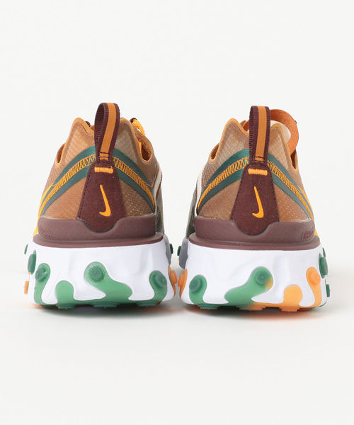 NIKE（ナイキ）の「NIKE / リアクト エレメント 87（スニーカー・メンズ・オフホワイト・26.5cm/27.0cm/27.5cm/29.0cm/28.0cm）」の3枚目の写真