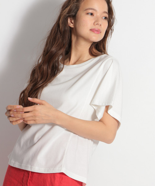 ニコ　ペプラム niko and（ニコアンド）の「ペプラムビッグTシャツ（Tシャツ