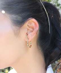 MODE ROBE（モードローブ）の「ワインディングピアス＆4連イヤーカフセット（ピアス（両耳用））」