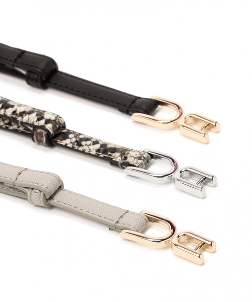 GLOBAL WORK（グローバルワーク）の「ビットツキベルト/839315（ベルト・レディース・ブラック/ダークブラウン/ベージュ/ライトベージュ/ブラウン/アイボリー/ブラウン系その他・FREE）」の12枚目の写真