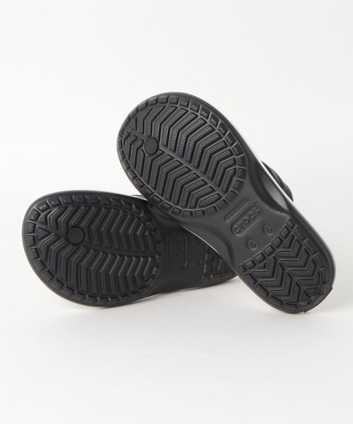 crocs(クロックス)の「crocs クロックス 205943-066 Crocband Printed Flip Black/White(サンダル・メンズ・ブラック系その他・23.0cm/24.0cm/25.0cm/26.0cm/27.0cm/28.0cm/29.0cm/22.0cm)」の3枚目の写真