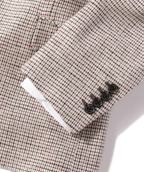 MEN'S BIGI（メンズビギ）の「モールドビーチェック テーラードジャケット（テーラードジャケット・メンズ・ベージュ/ネイビー・SS/S/M/L/LL）」の15枚目の写真