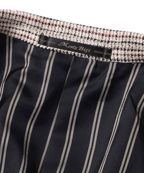 MEN'S BIGI（メンズビギ）の「モールドビーチェック テーラードジャケット（テーラードジャケット・メンズ・ベージュ/ネイビー・SS/S/M/L/LL）」の20枚目の写真