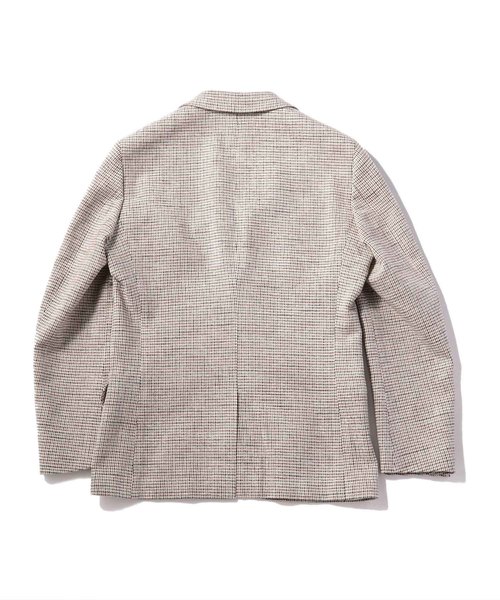 MEN'S BIGI（メンズビギ）の「モールドビーチェック テーラードジャケット（テーラードジャケット・メンズ・ベージュ/ネイビー・SS/S/M/L/LL）」の11枚目の写真