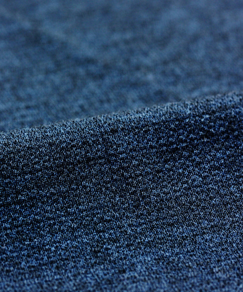 BELLUNA(ベルーナ)の「杢調素材ノーカラージャケット(ノーカラージャケット・レディース・チャコールグレー/ライトグレー/ブラック/ネイビー・MEDIUM/LARGE/X-LARGE)」の6枚目の写真