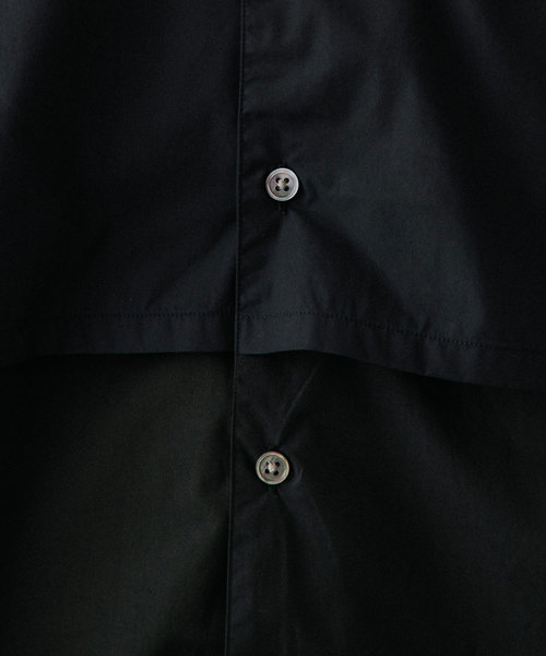 UNITED TOKYO(ユナイテッドトウキョウ)の「タイプライターレイヤードシャツ(シャツ/ブラウス・メンズ・ブラック/オフホワイト・1/2/3)」の3枚目の写真