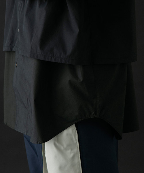 UNITED TOKYO(ユナイテッドトウキョウ)の「タイプライターレイヤードシャツ(シャツ/ブラウス・メンズ・ブラック/オフホワイト・1/2/3)」の10枚目の写真