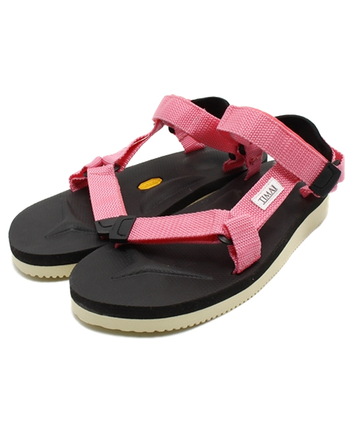 suicoke(スイコック)の「コラボサンダル ティマイ×スイコック ビブラムソール搭載 TIMAI X SUICOKE DEPAーVT SC00025(スニーカー・メンズ・ダークグレー/ピンク/カーキ/ネイビー・27cm/28cm/26cm)」の1枚目の写真