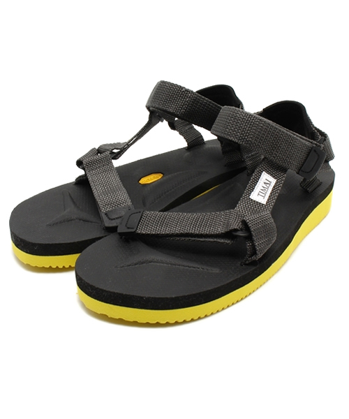 suicoke(スイコック)の「コラボサンダル ティマイ×スイコック ビブラムソール搭載 TIMAI X SUICOKE DEPAーVT SC00025(スニーカー・メンズ・ダークグレー/ピンク/カーキ/ネイビー・27cm/28cm/26cm)」の2枚目の写真