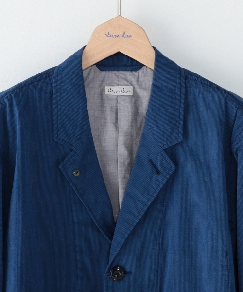 BEAUTY&YOUTH UNITED ARROWS(ビューティーアンドユースユナイテッドアローズ)の「<steven alan> SHT CD/LANE SHOP COAT/コート ◆(ステンカラーコート・メンズ・コバルトブルー/ネイビー・MEDIUM/X-LARGE/LARGE/SMALL)」の7枚目の写真