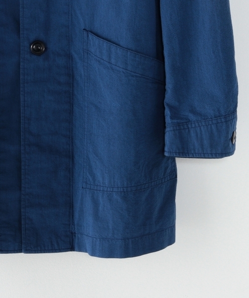 BEAUTY&YOUTH UNITED ARROWS(ビューティーアンドユースユナイテッドアローズ)の「<steven alan> SHT CD/LANE SHOP COAT/コート ◆(ステンカラーコート・メンズ・コバルトブルー/ネイビー・MEDIUM/X-LARGE/LARGE/SMALL)」の5枚目の写真