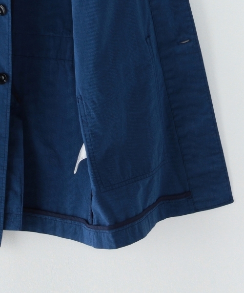 BEAUTY&YOUTH UNITED ARROWS(ビューティーアンドユースユナイテッドアローズ)の「<steven alan> SHT CD/LANE SHOP COAT/コート ◆(ステンカラーコート・メンズ・コバルトブルー/ネイビー・MEDIUM/X-LARGE/LARGE/SMALL)」の3枚目の写真