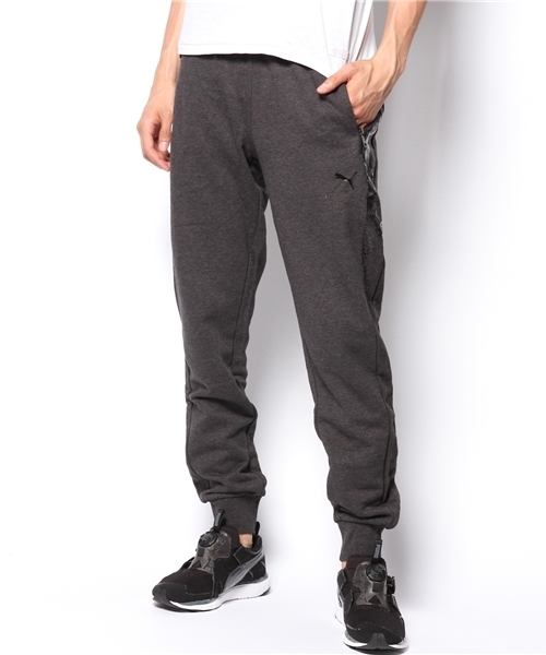 PUMA(プーマ)の「スリムスウェットパンツ - modern sport(その他パンツ・メンズ・ライトグレー/グレー・LARGE/MEDIUM/SMALL/X-LARGE/XX-LARGE)」の2枚目の写真
