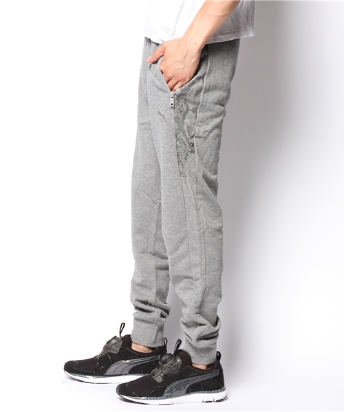PUMA(プーマ)の「スリムスウェットパンツ - modern sport(その他パンツ・メンズ・ライトグレー/グレー・LARGE/MEDIUM/SMALL/X-LARGE/XX-LARGE)」の3枚目の写真